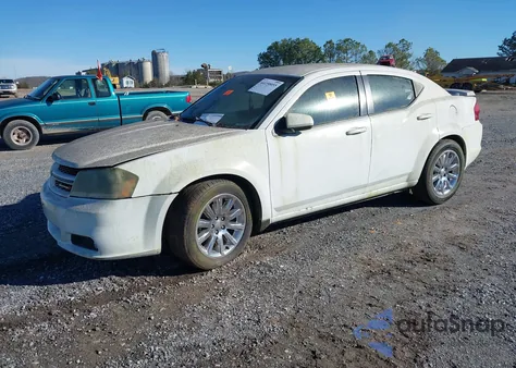 2014 Dodge Avenger Sxt from USA, damaged, VIN 1C3CDZCB7EN152147